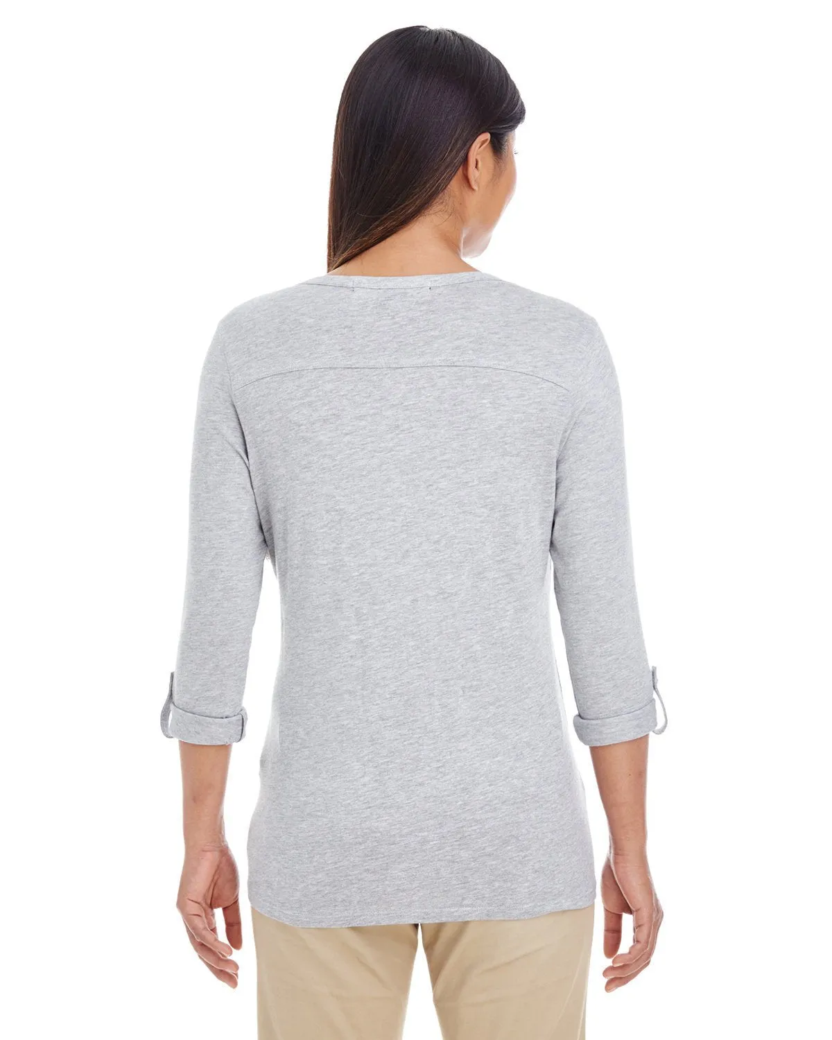 DP186W-Devon & Jones-GREY HEATHER