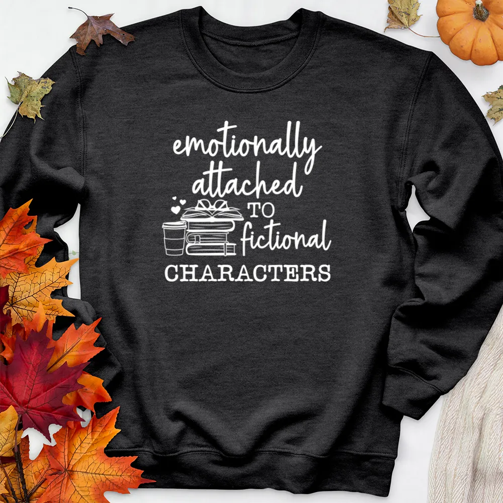 emotionally attached premium crewneck sweatshirt