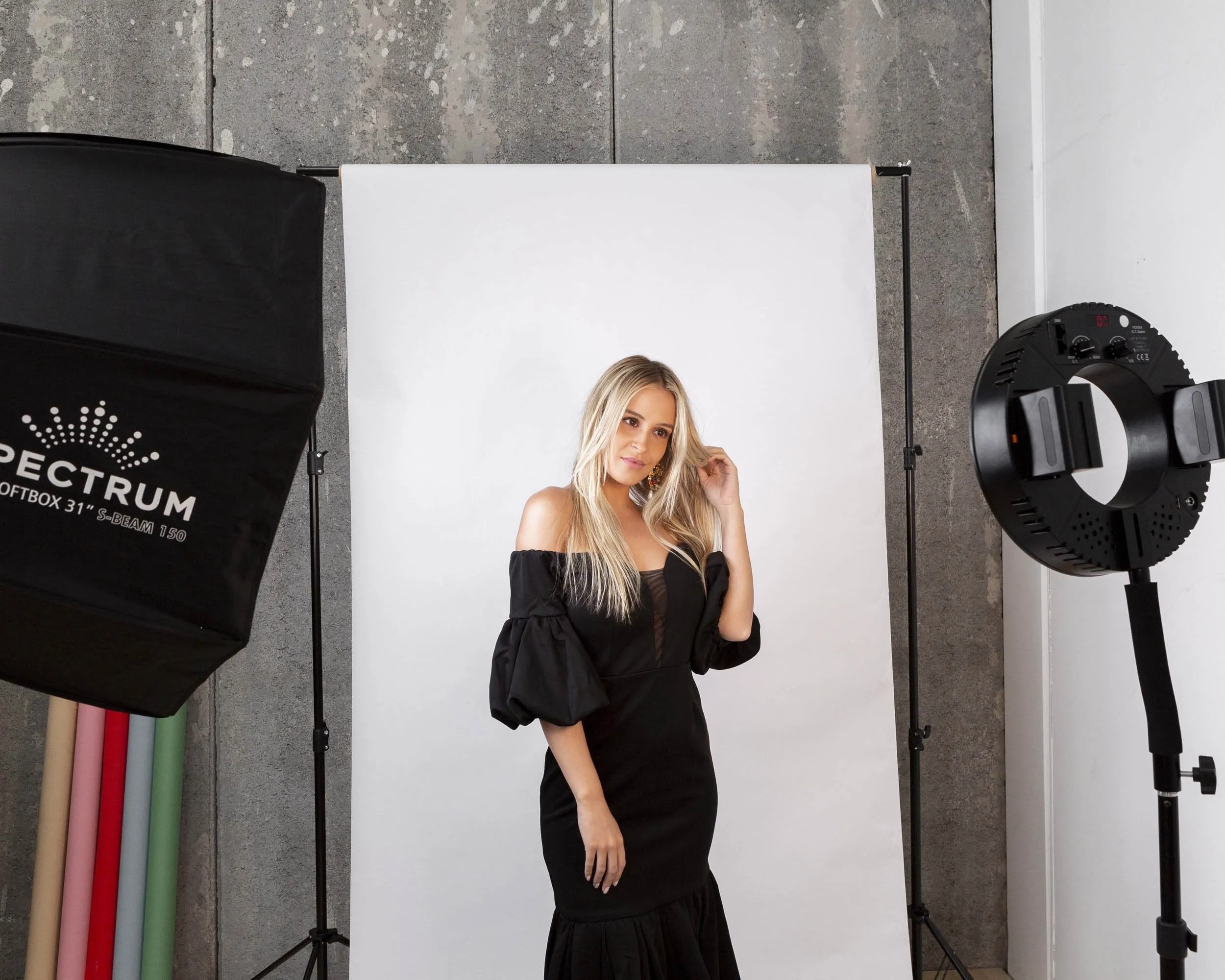 'Essentials' Collection Half Width Photography Studio Paper Backdrop Set (1.36 x 10M) - Bundle