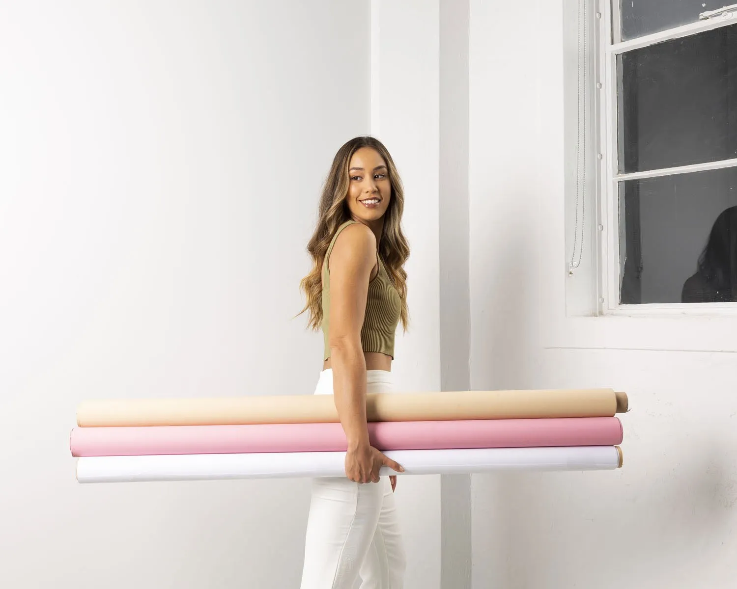 'Essentials' Collection Half Width Photography Studio Paper Backdrop Set (1.36 x 10M) - Bundle