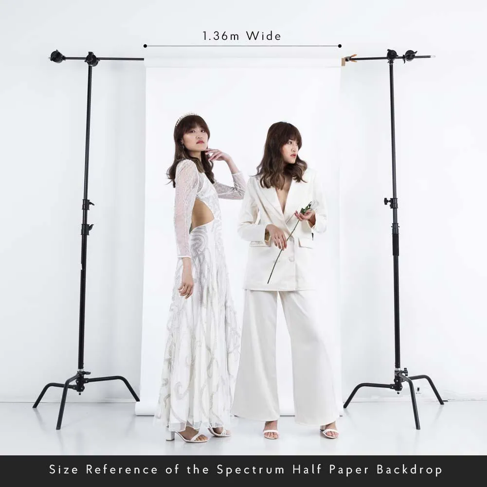 'Essentials' Collection Half Width Photography Studio Paper Backdrop Set (1.36 x 10M) - Bundle