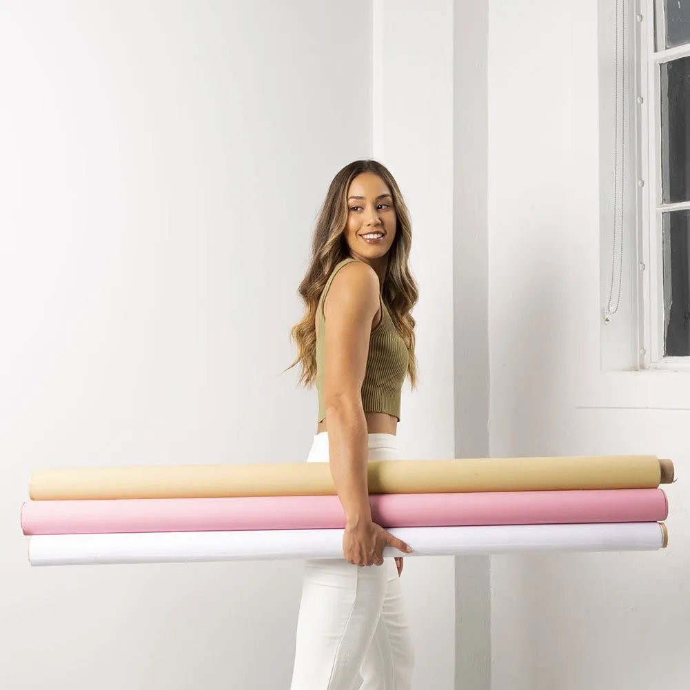 'Essentials' Collection Half Width Photography Studio Paper Backdrop Set (1.36 x 10M) - Bundle
