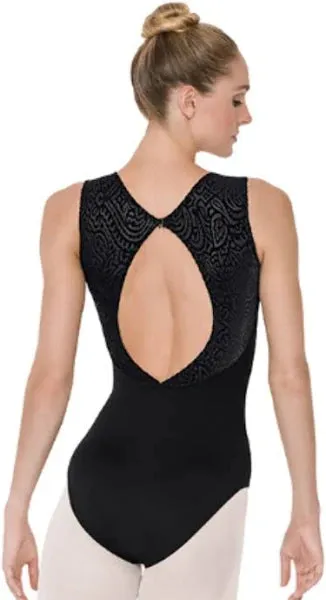 Eurotard Womens Velvet Couture Cut-Out Leotard (38423