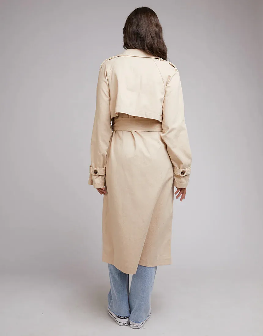 Eve Trench Coat Tan
