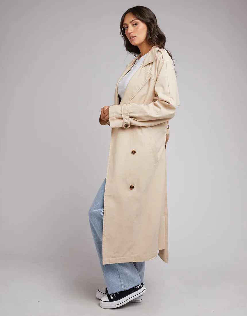 Eve Trench Coat Tan