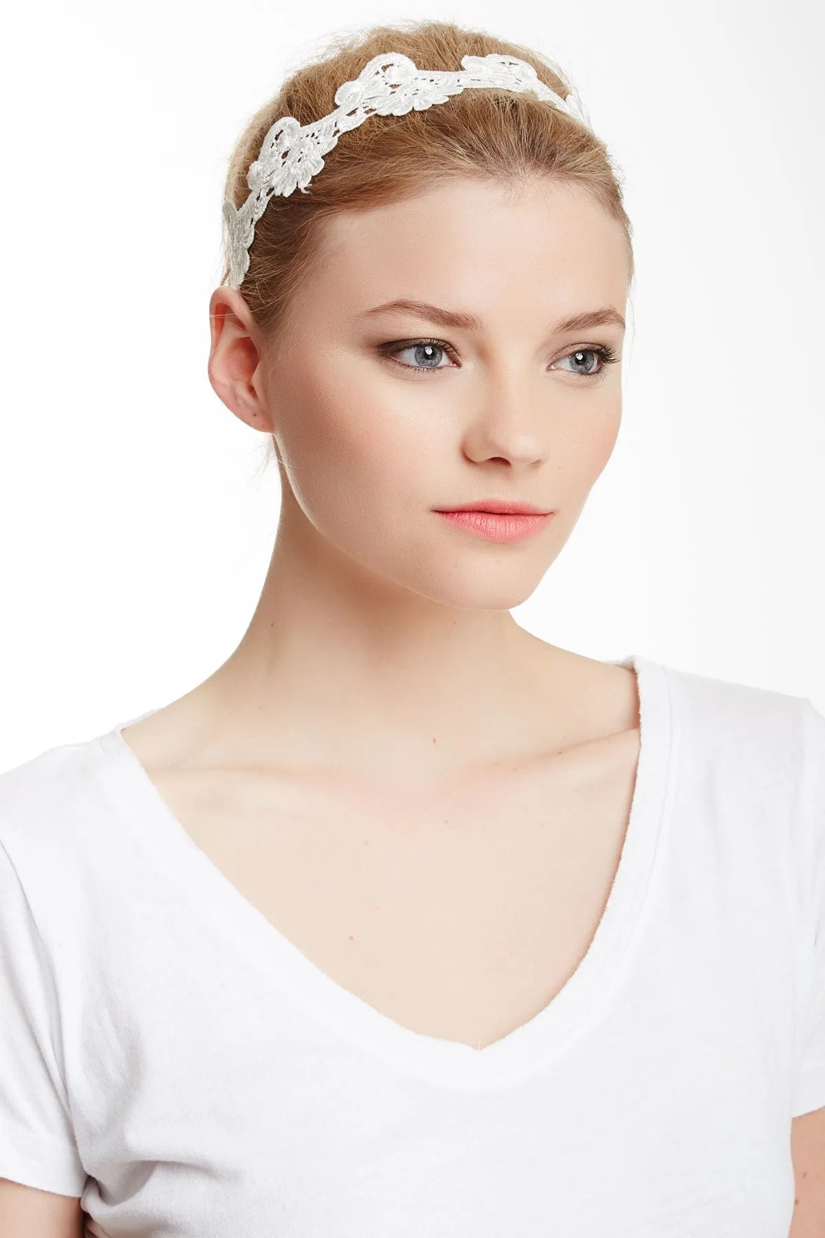 Fashion White Headband