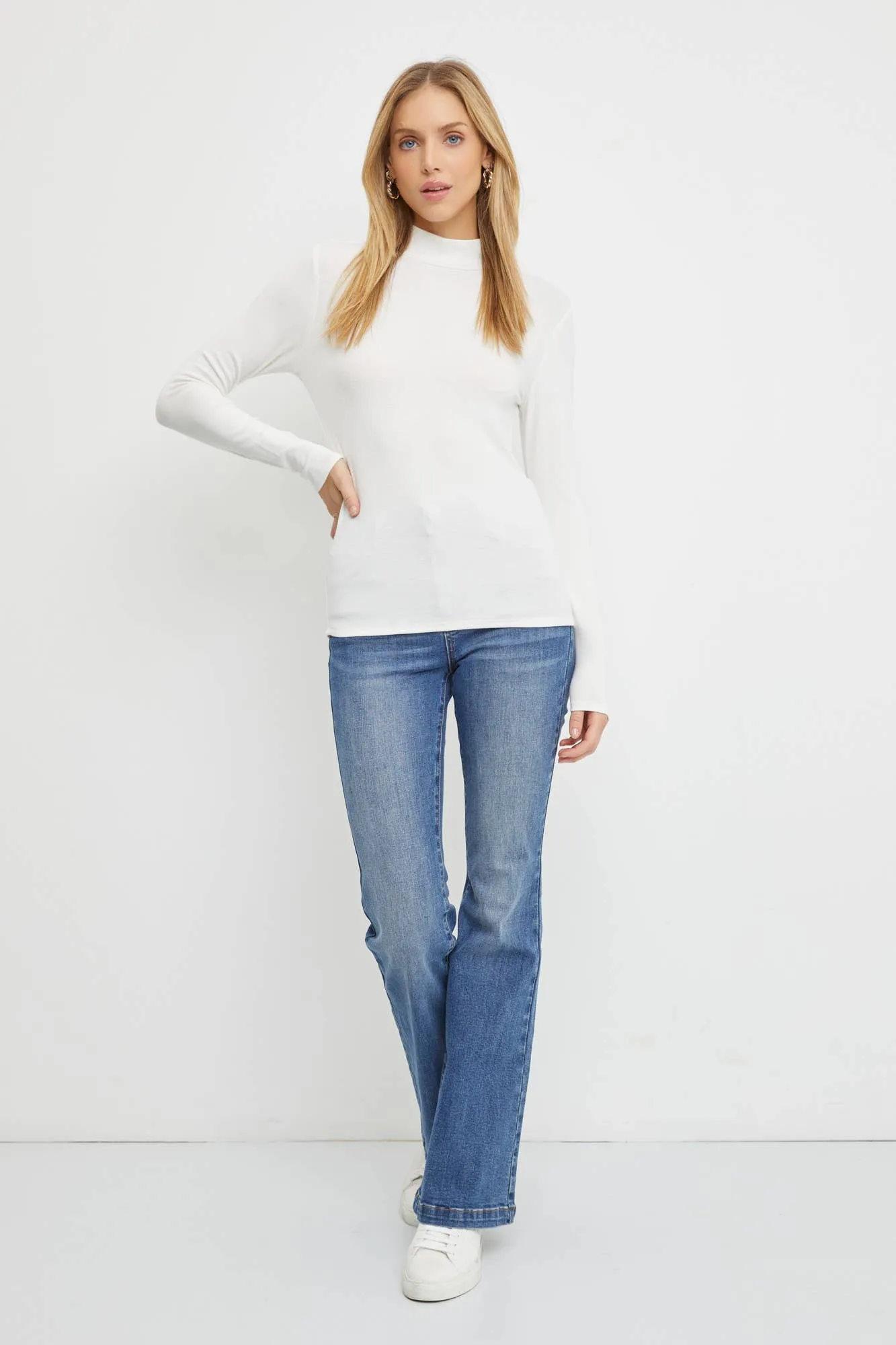 FINAL SALE Layering Turtleneck Knit Top