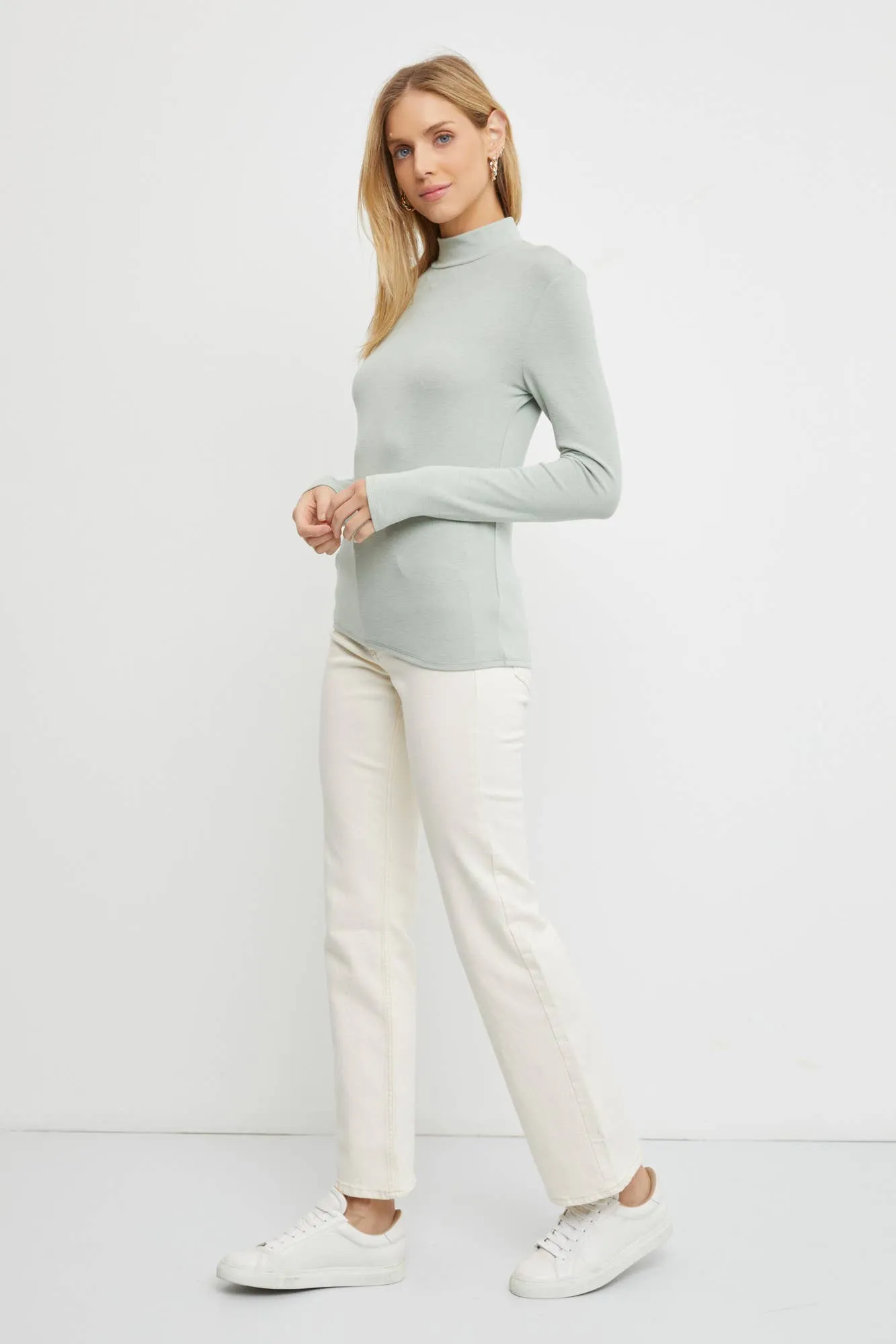 FINAL SALE Layering Turtleneck Knit Top