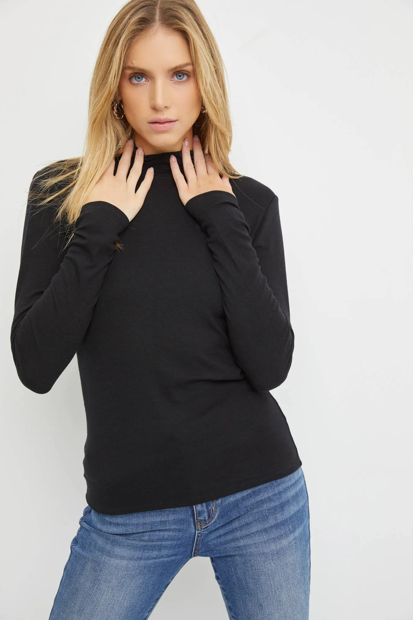 FINAL SALE Layering Turtleneck Knit Top