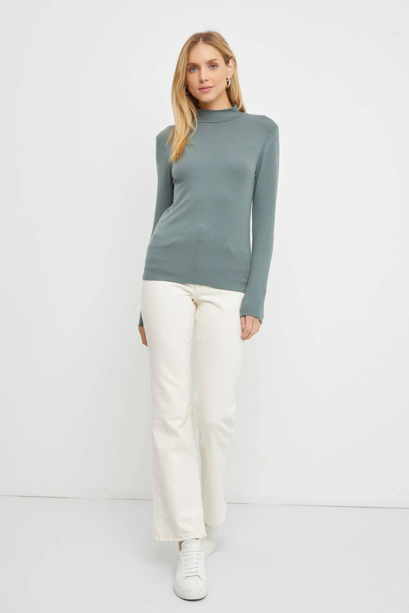 FINAL SALE Layering Turtleneck Knit Top