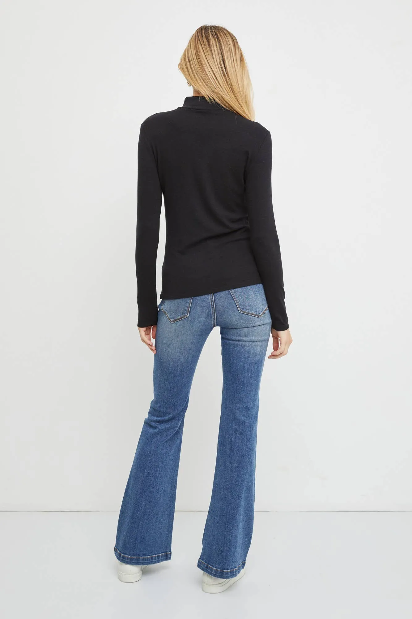 FINAL SALE Layering Turtleneck Knit Top