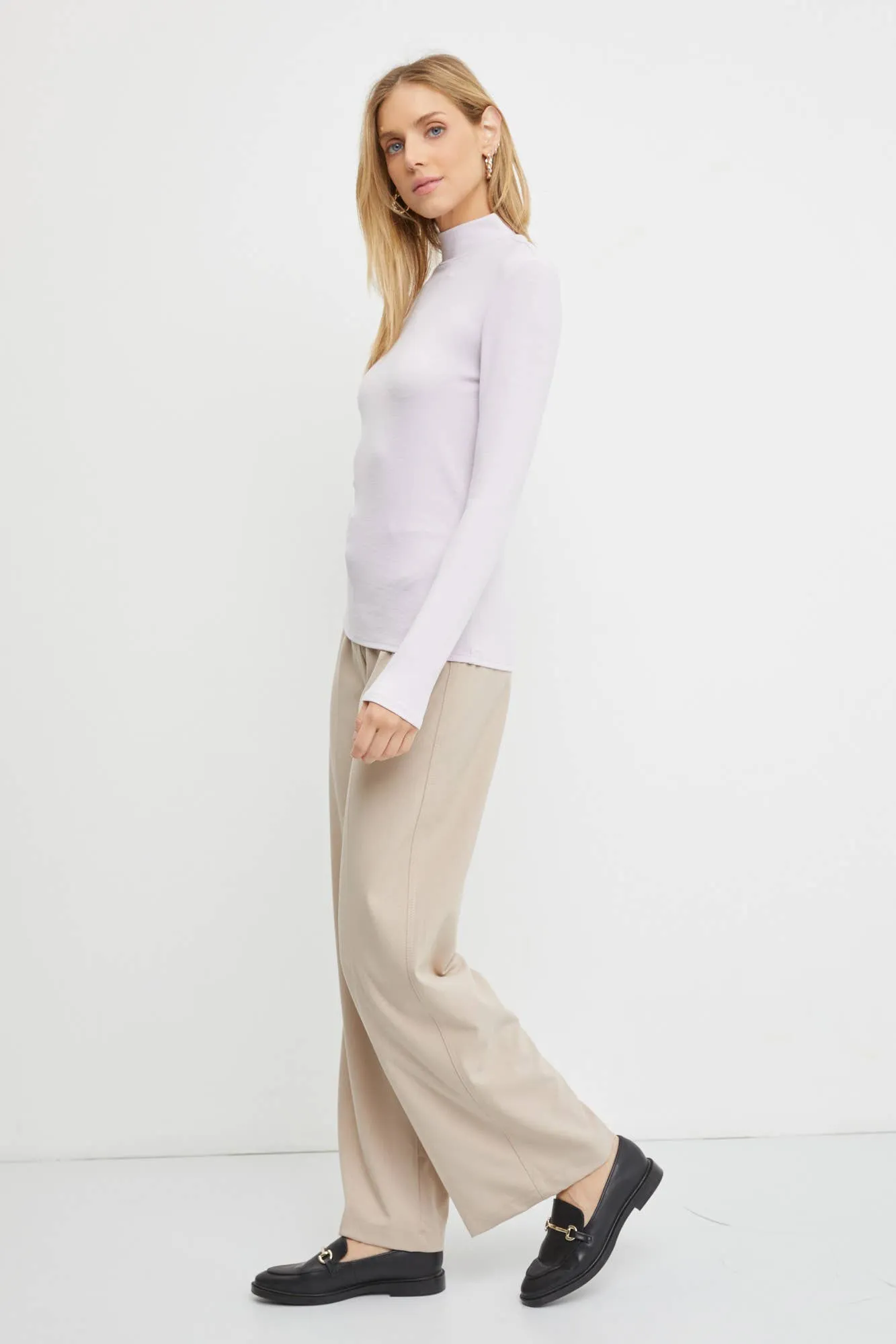 FINAL SALE Layering Turtleneck Knit Top