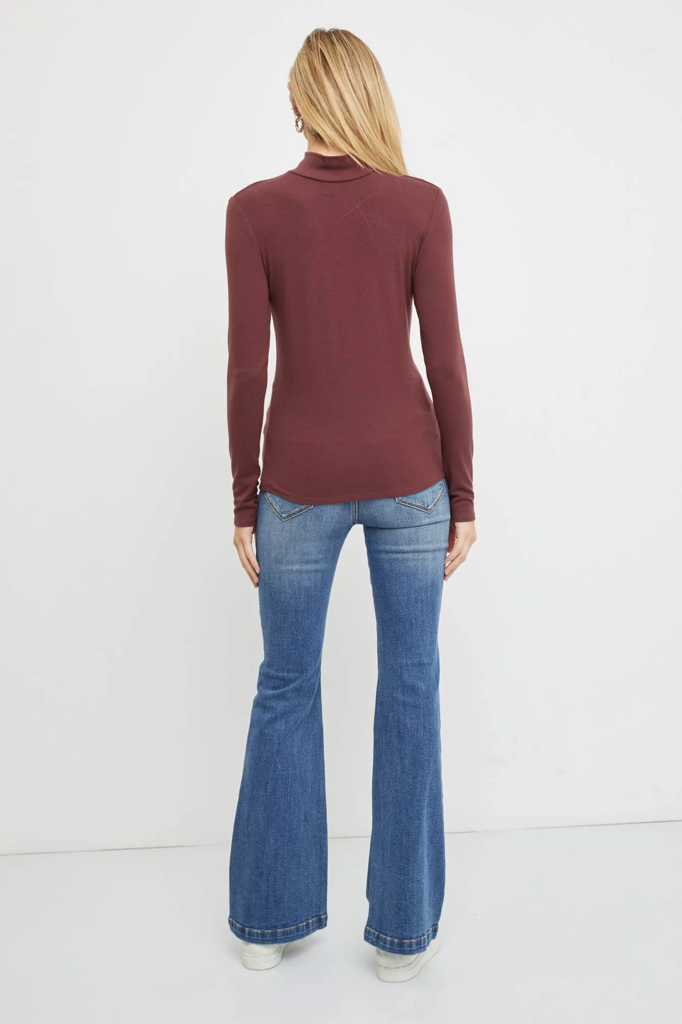 FINAL SALE Layering Turtleneck Knit Top