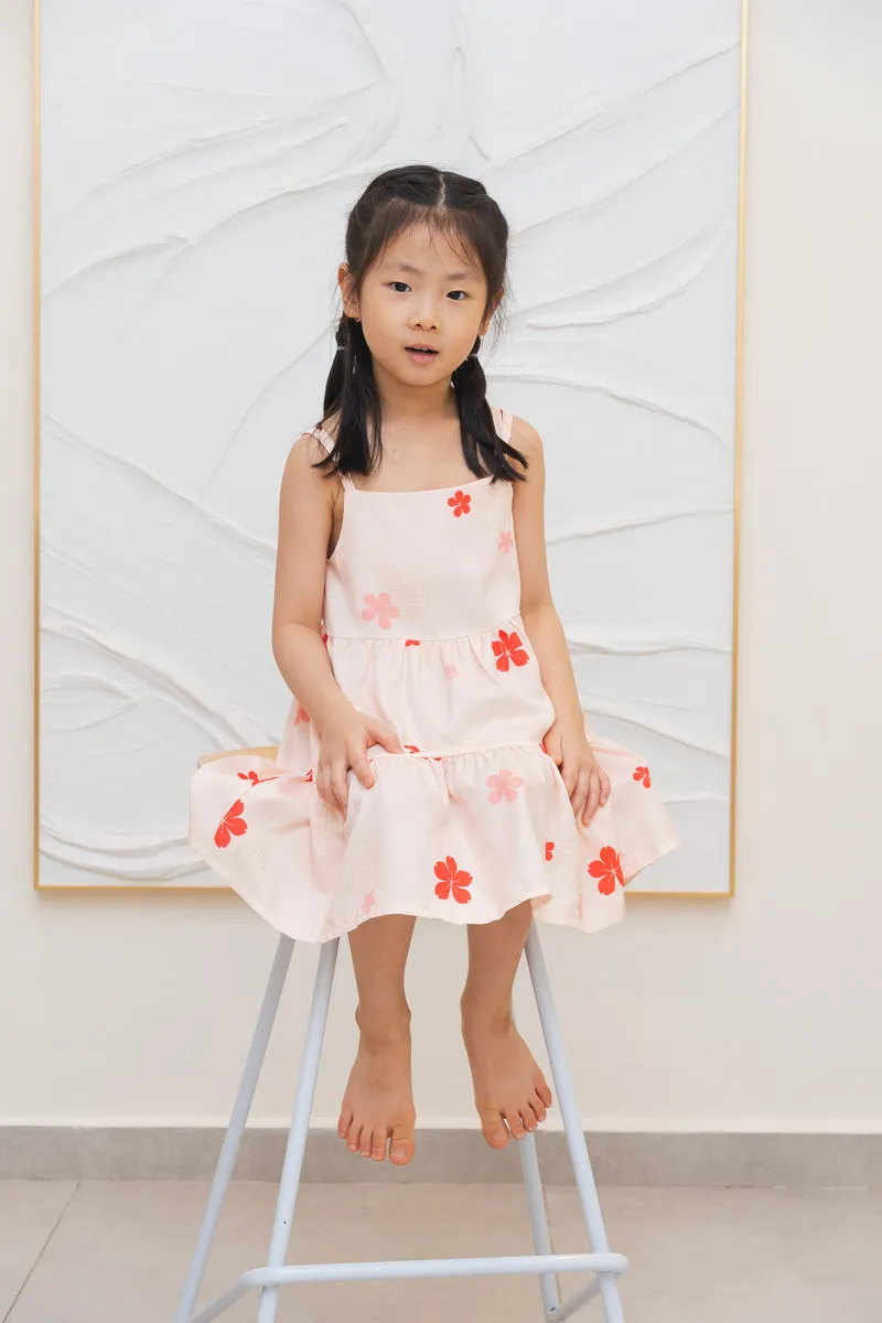 Flourish Girl Babydoll Tiered Dress
