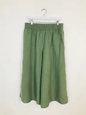 French Connection Women’s Wide Leg Culottes | UK14 | Green