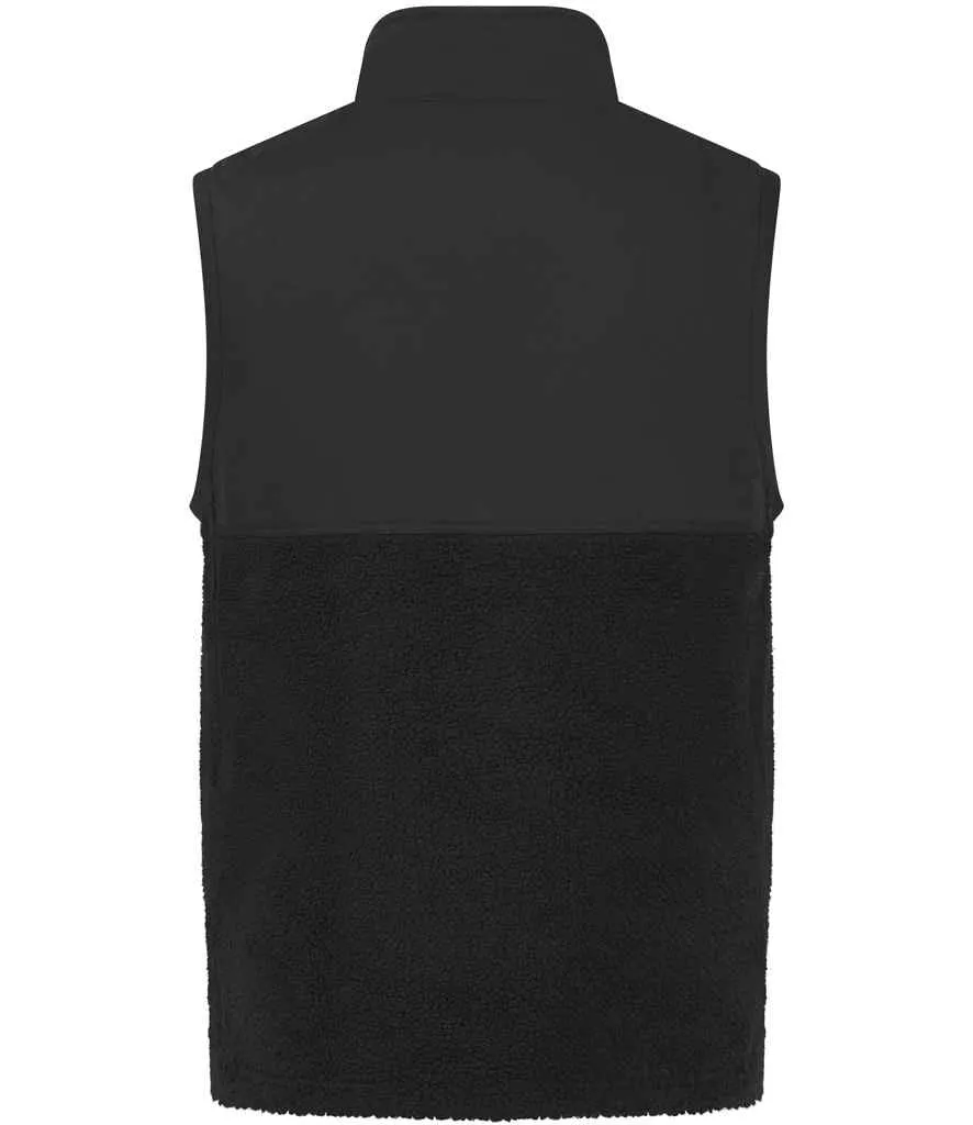 Front Row - Recycled Sherpa Gilet