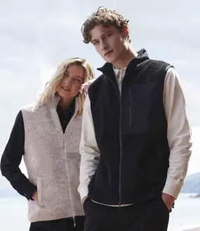 Front Row - Recycled Sherpa Gilet
