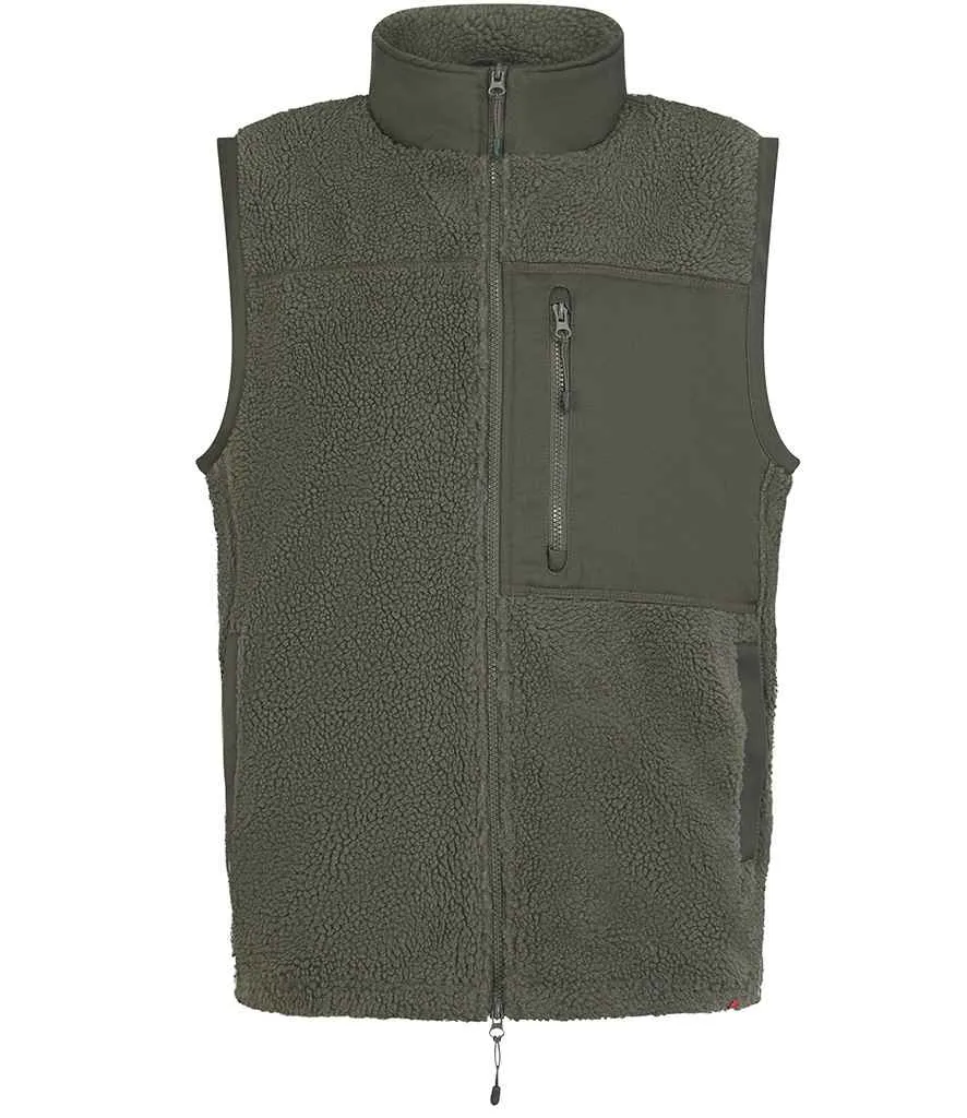 Front Row - Recycled Sherpa Gilet