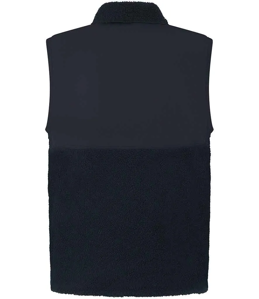 Front Row - Recycled Sherpa Gilet