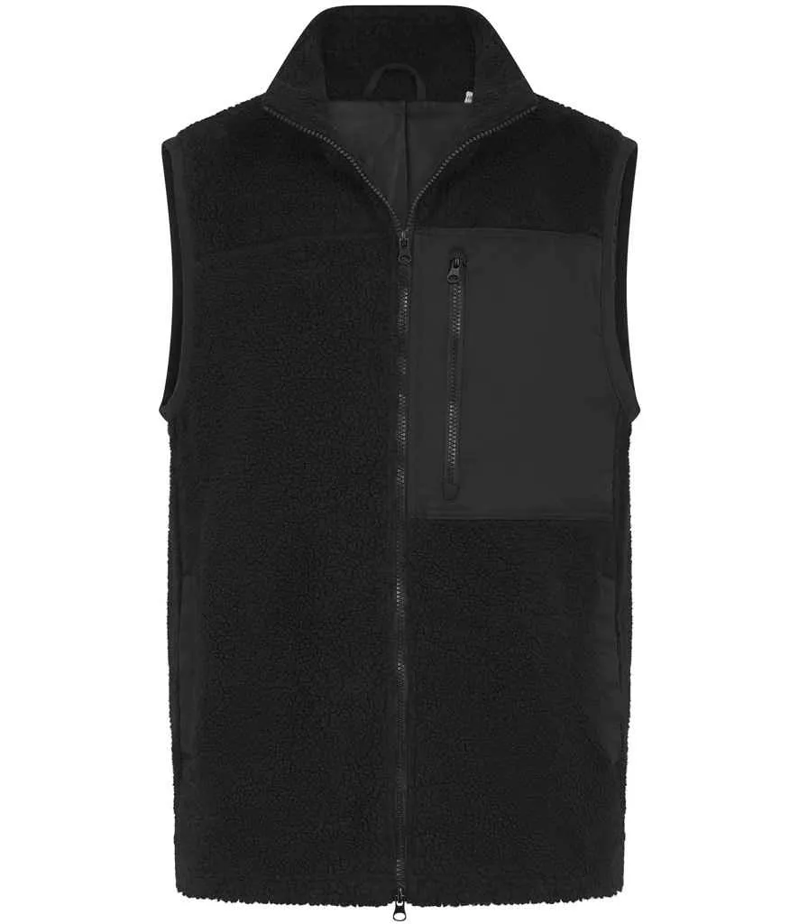 Front Row - Recycled Sherpa Gilet