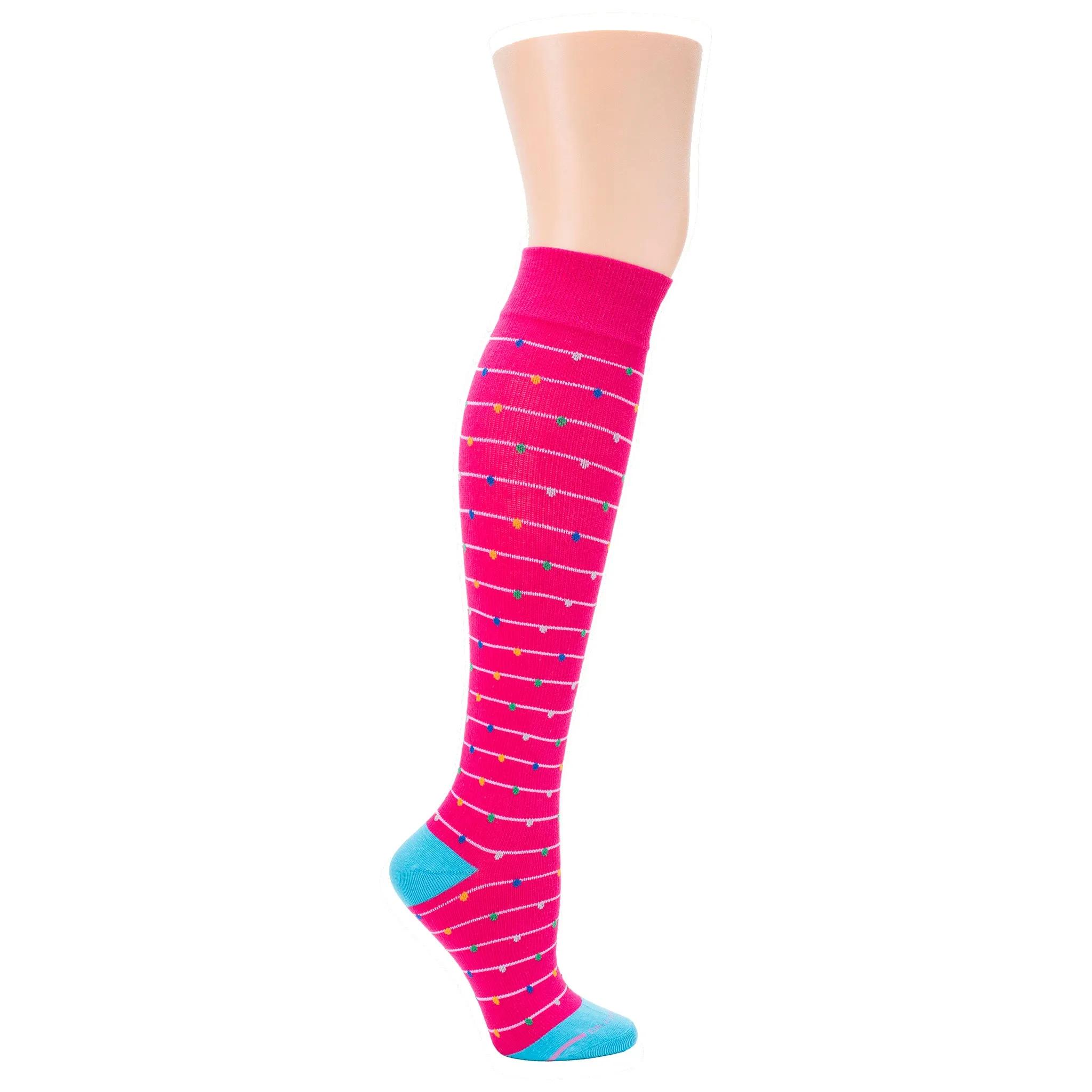 Funfetti | Knee-High Compression Socks For Women