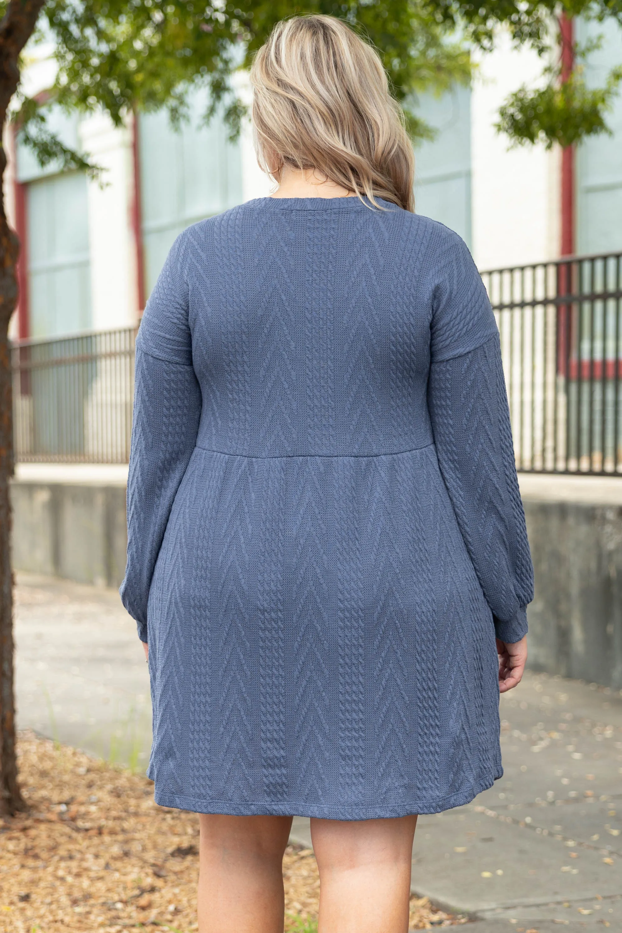 Girl Like Me Dress, Denim