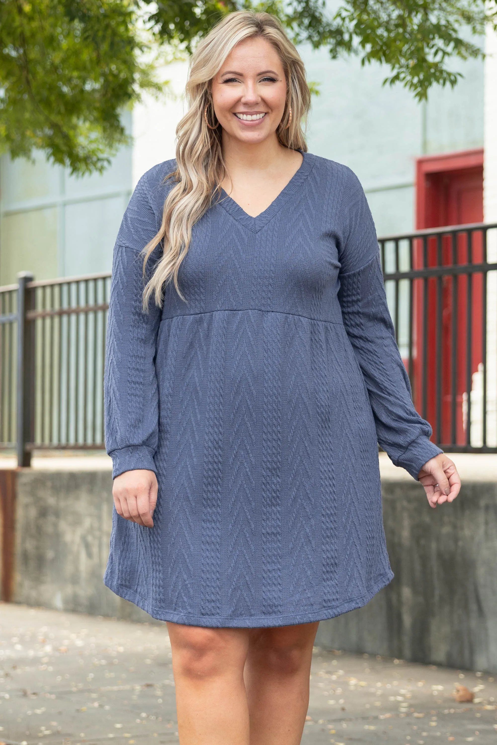 Girl Like Me Dress, Denim