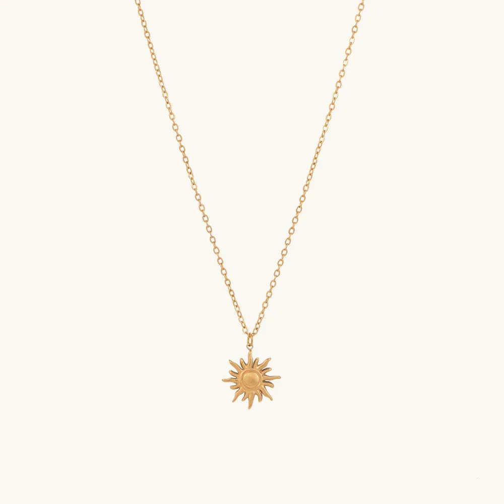 Glowing Sun Necklace