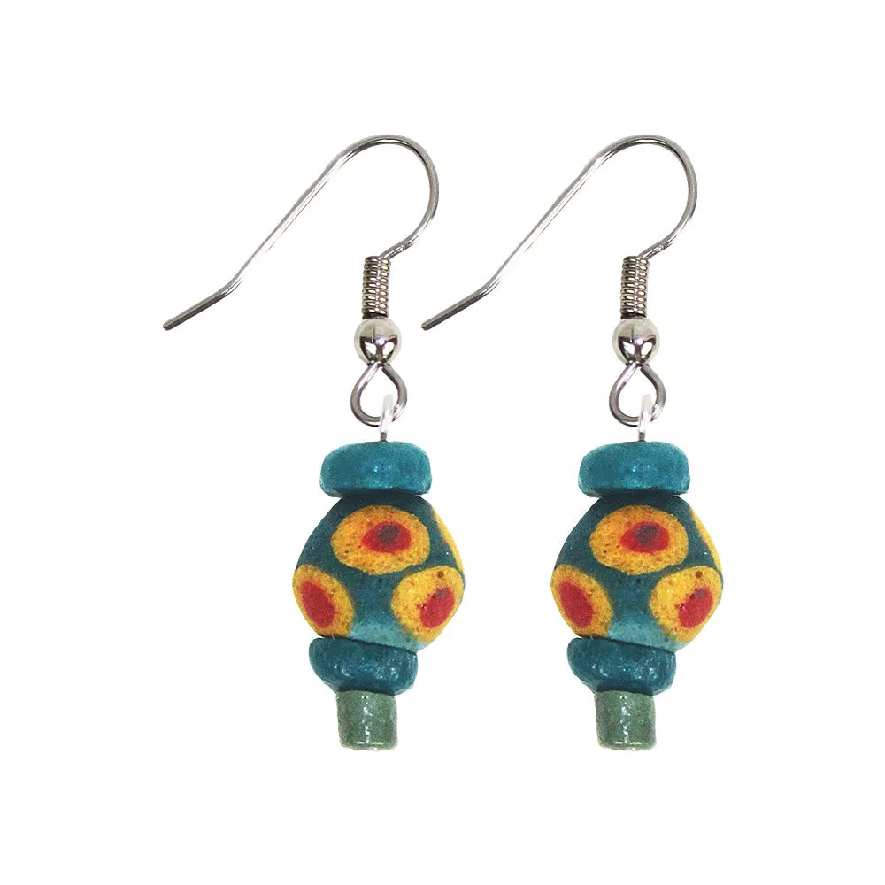 Grace Earrings Moss Global Mamas