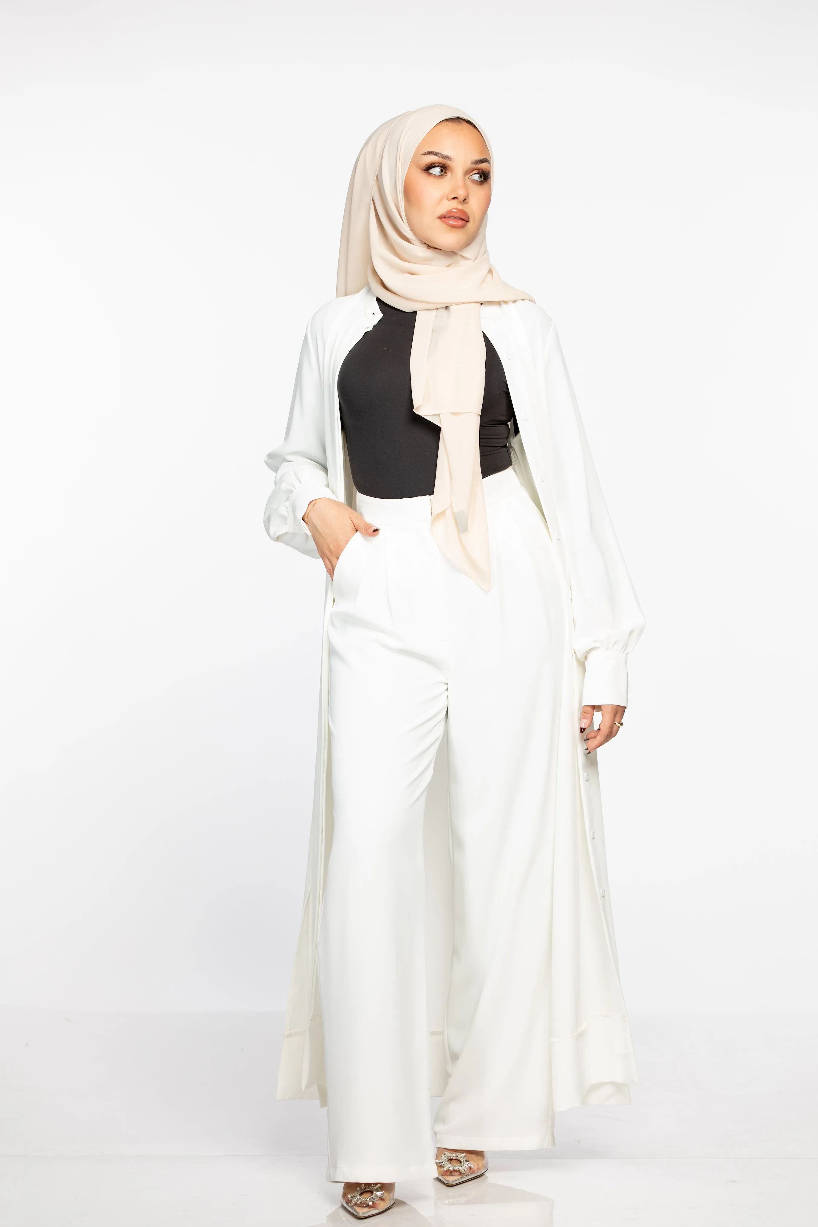Hala Pants - White