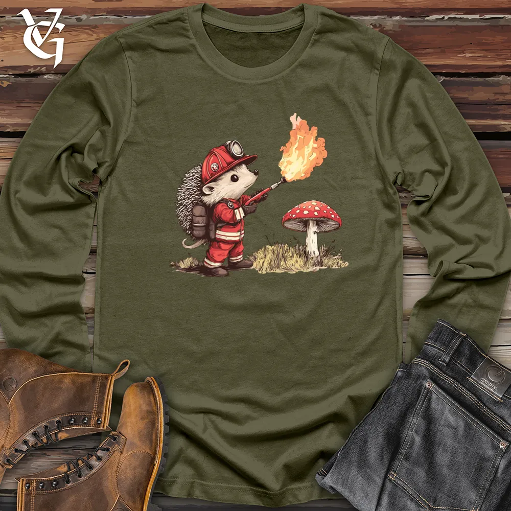 Hedgehog Flamethrower Long Sleeve