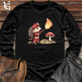 Hedgehog Flamethrower Long Sleeve
