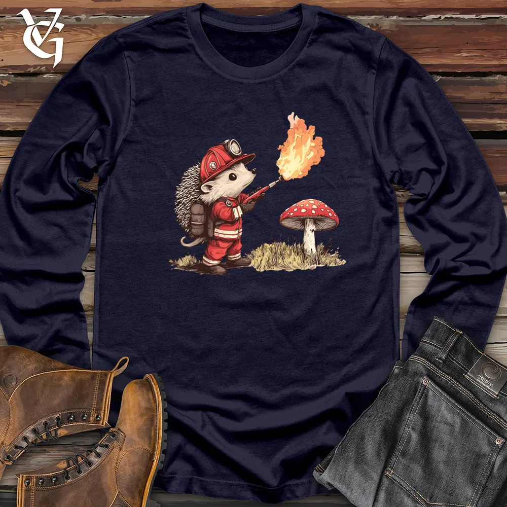 Hedgehog Flamethrower Long Sleeve