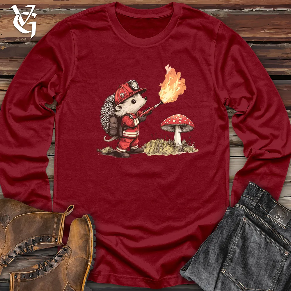 Hedgehog Flamethrower Long Sleeve
