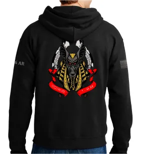 Hellhound Hoodie Sweatshirt. This sweatshirt is NOT approved for PT.