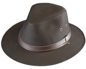 Henschel Hat Company | Lisbon Waxed Cotton Safari Hat