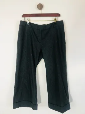 Hobbs Women's Wool Smart Culottes Trousers | UK14 | Grey