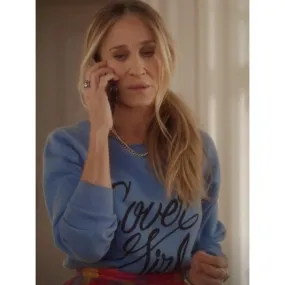 I Love Central Park Carrie Bradshaw Blue Sweatshirt