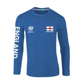 ICC T20 Cricket England Blue Longsleeve