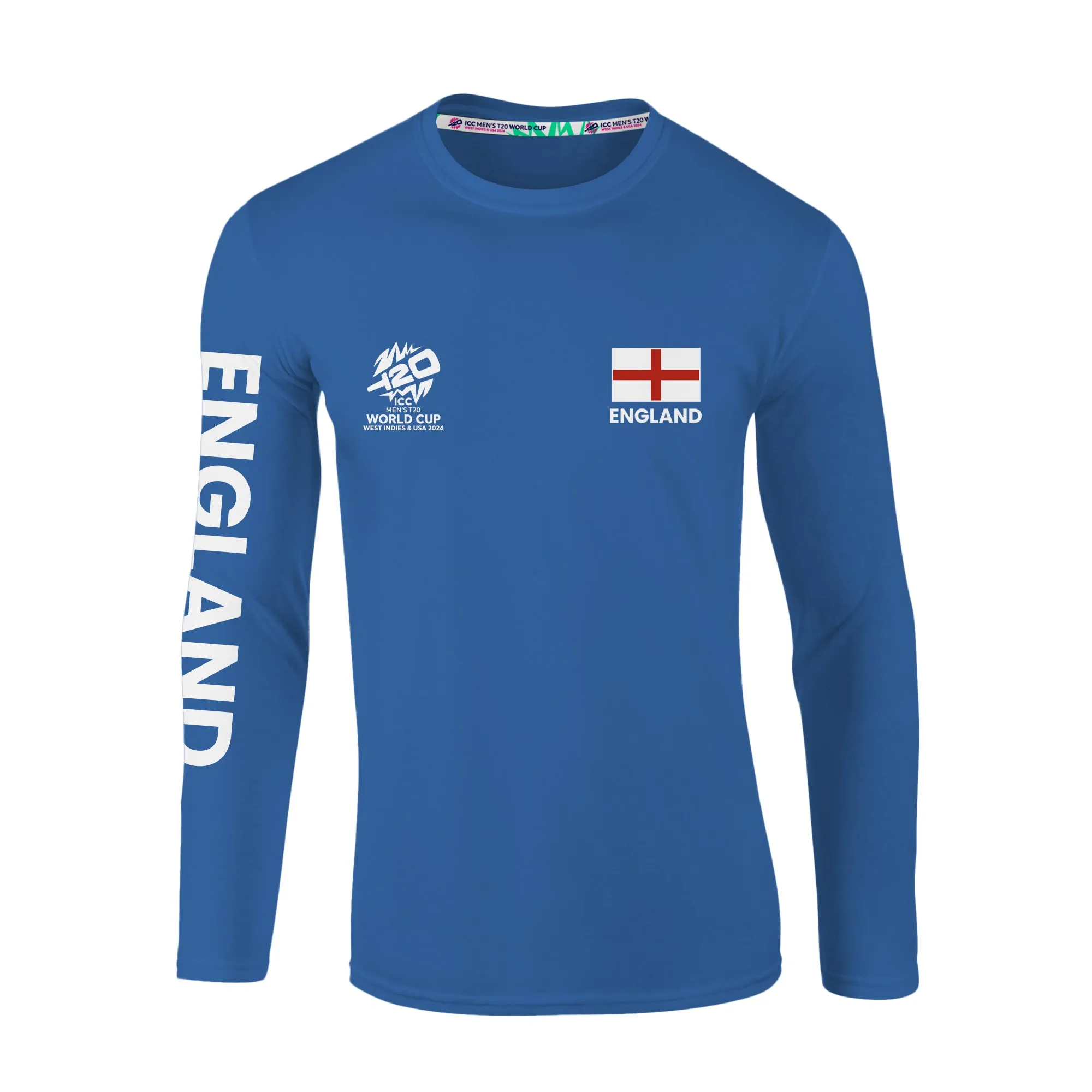 ICC T20 Cricket England Blue Longsleeve