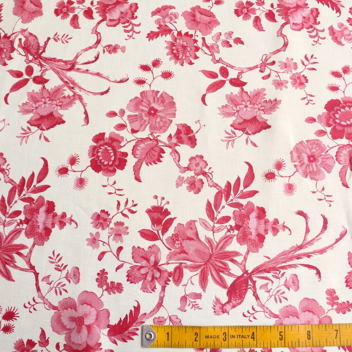 Jannah Red - Liberty Sycamore Linen