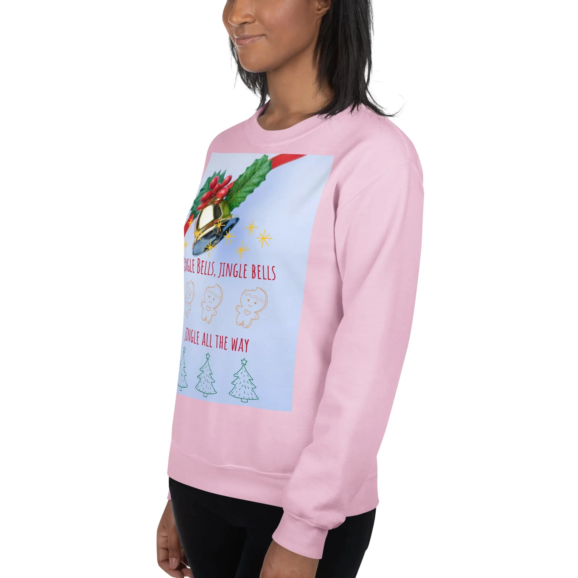 Jingle Bells Christmas Sweatshirt (Glamourange Christmas Sweatshirt Womens)