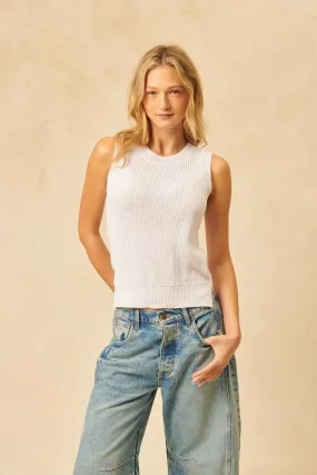 John   Jenn - Arlo Knit Cotton Tank
