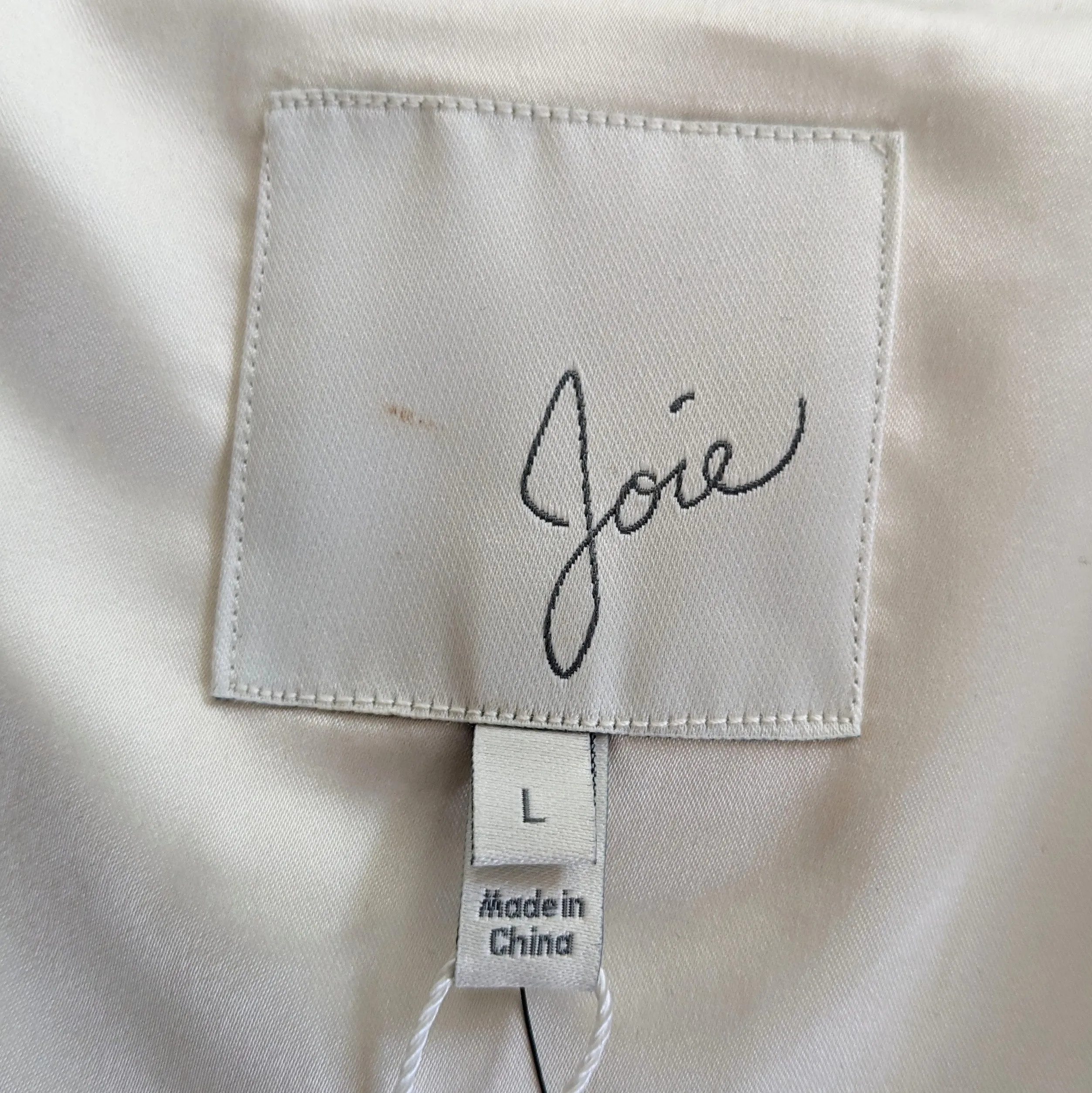 Joie Pattyn Moto Jacket Size Large NWT