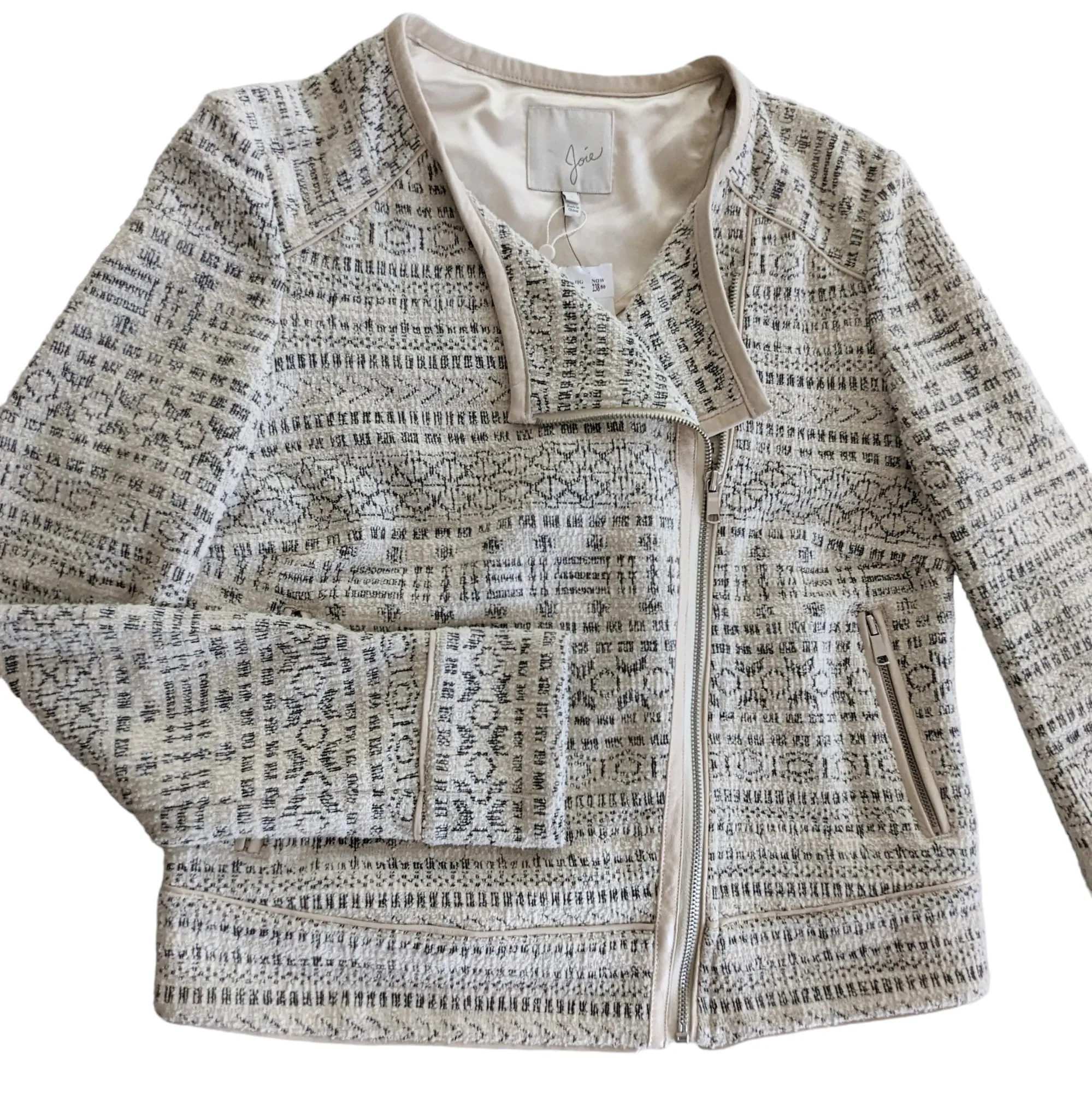 Joie Pattyn Moto Jacket Size Large NWT