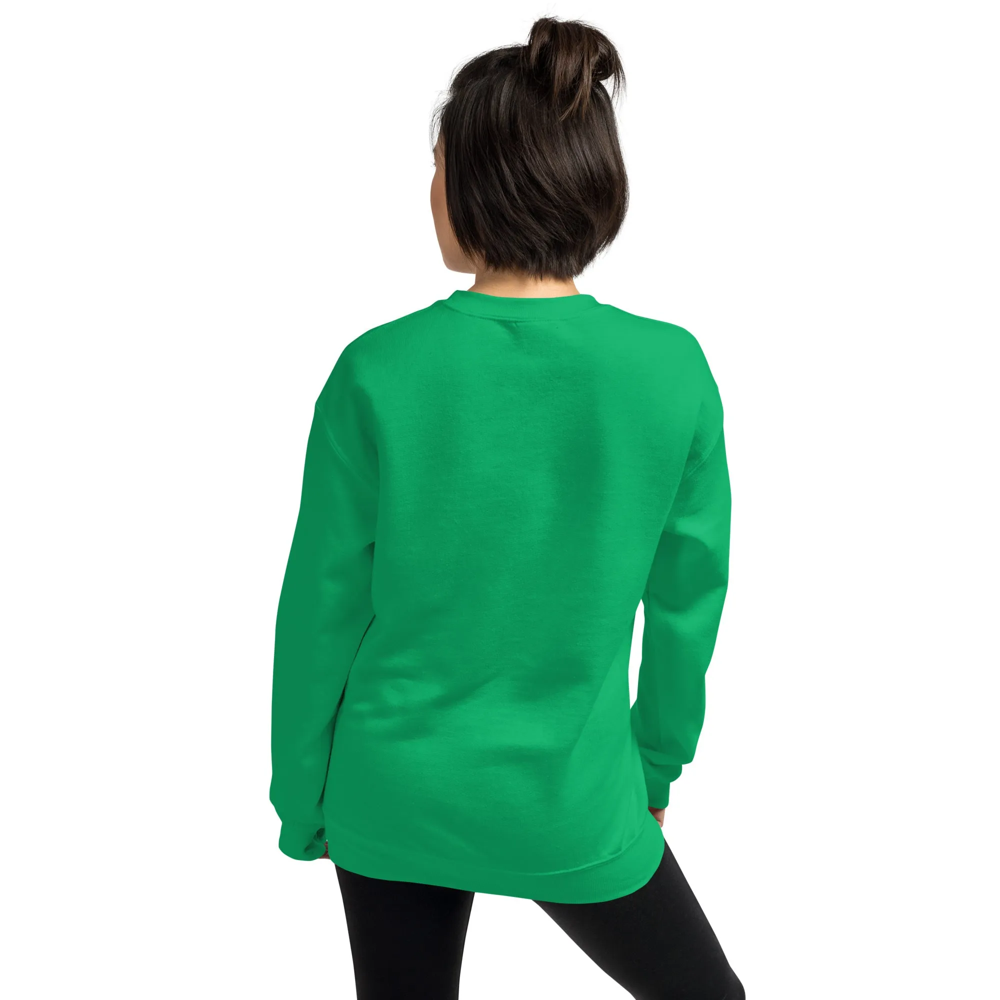 Jolly Holly Sweatshirt Christmas (Glamourange Christmas Sweatshirt Womens)