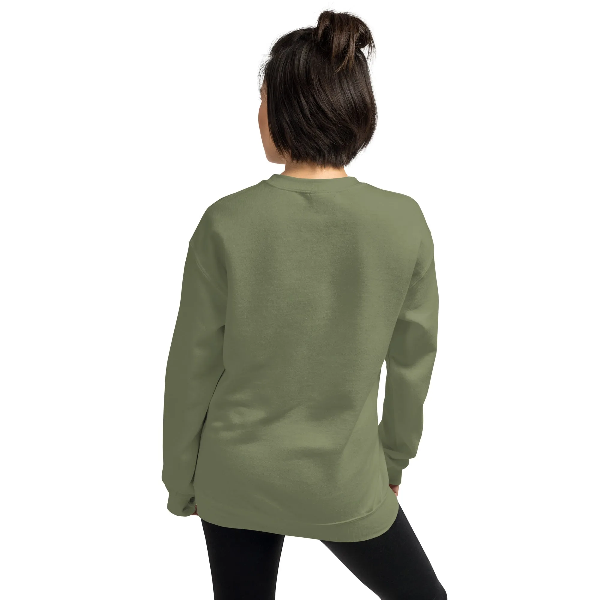 Jolly Holly Sweatshirt Christmas (Glamourange Christmas Sweatshirt Womens)