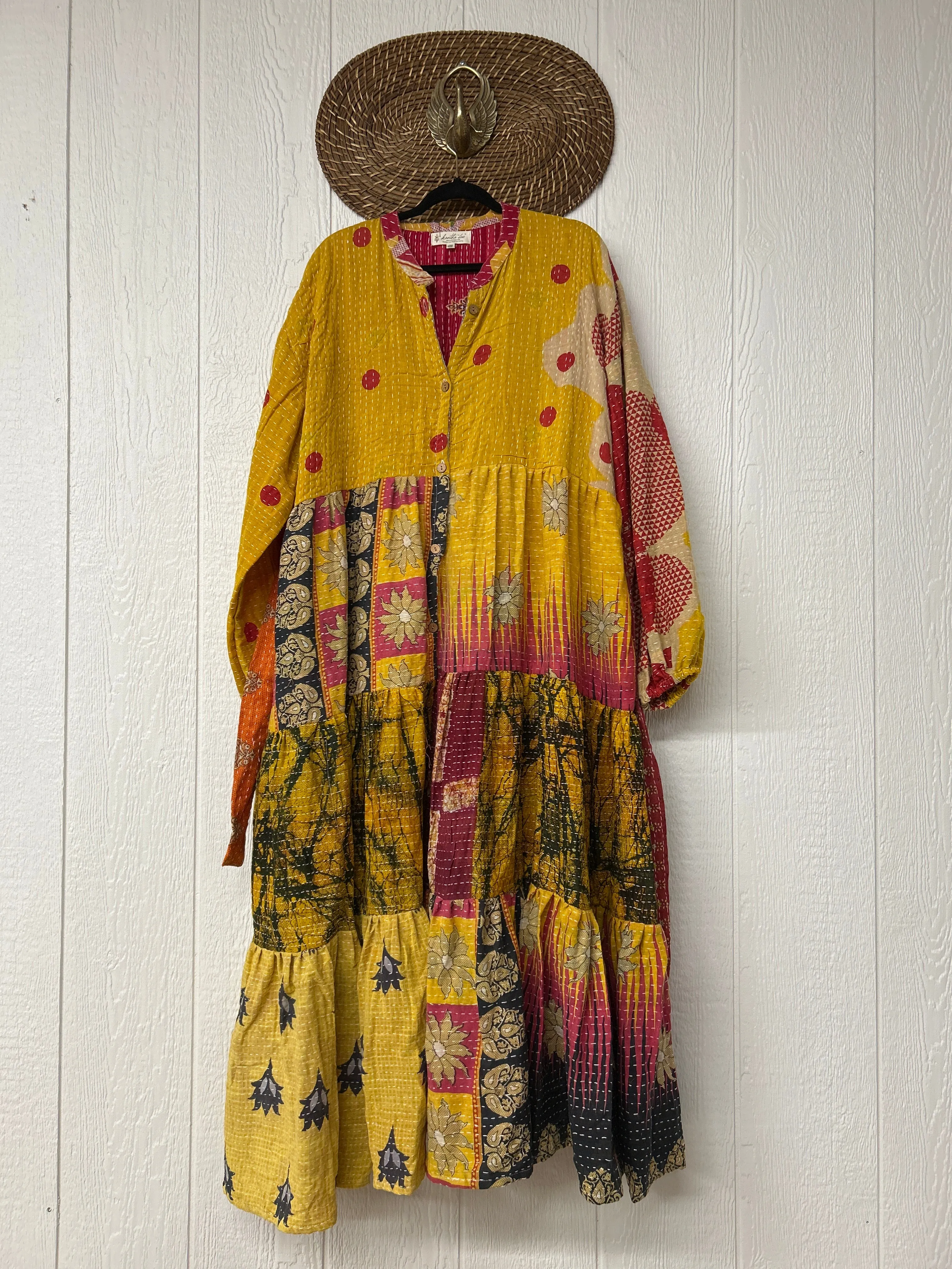 Kantha Luminous Maxi Dress 1224 326