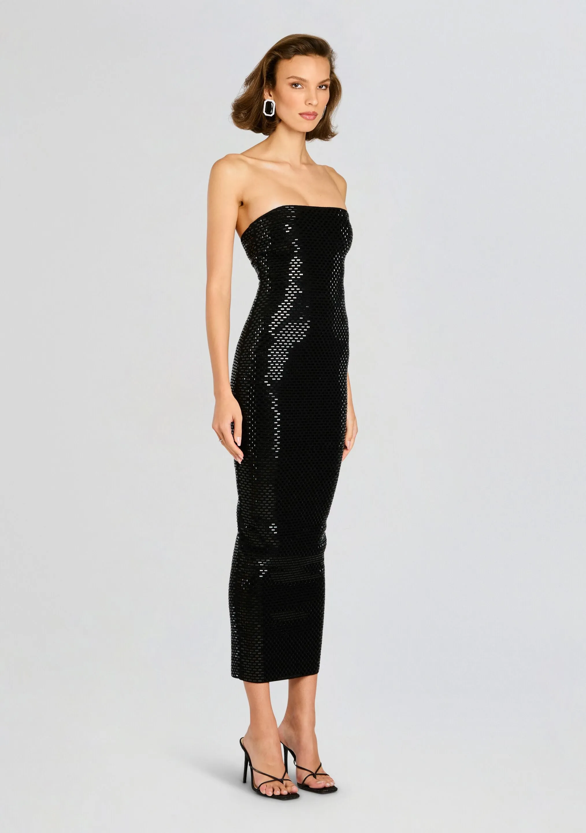 Karrah Embellished Knit Dress