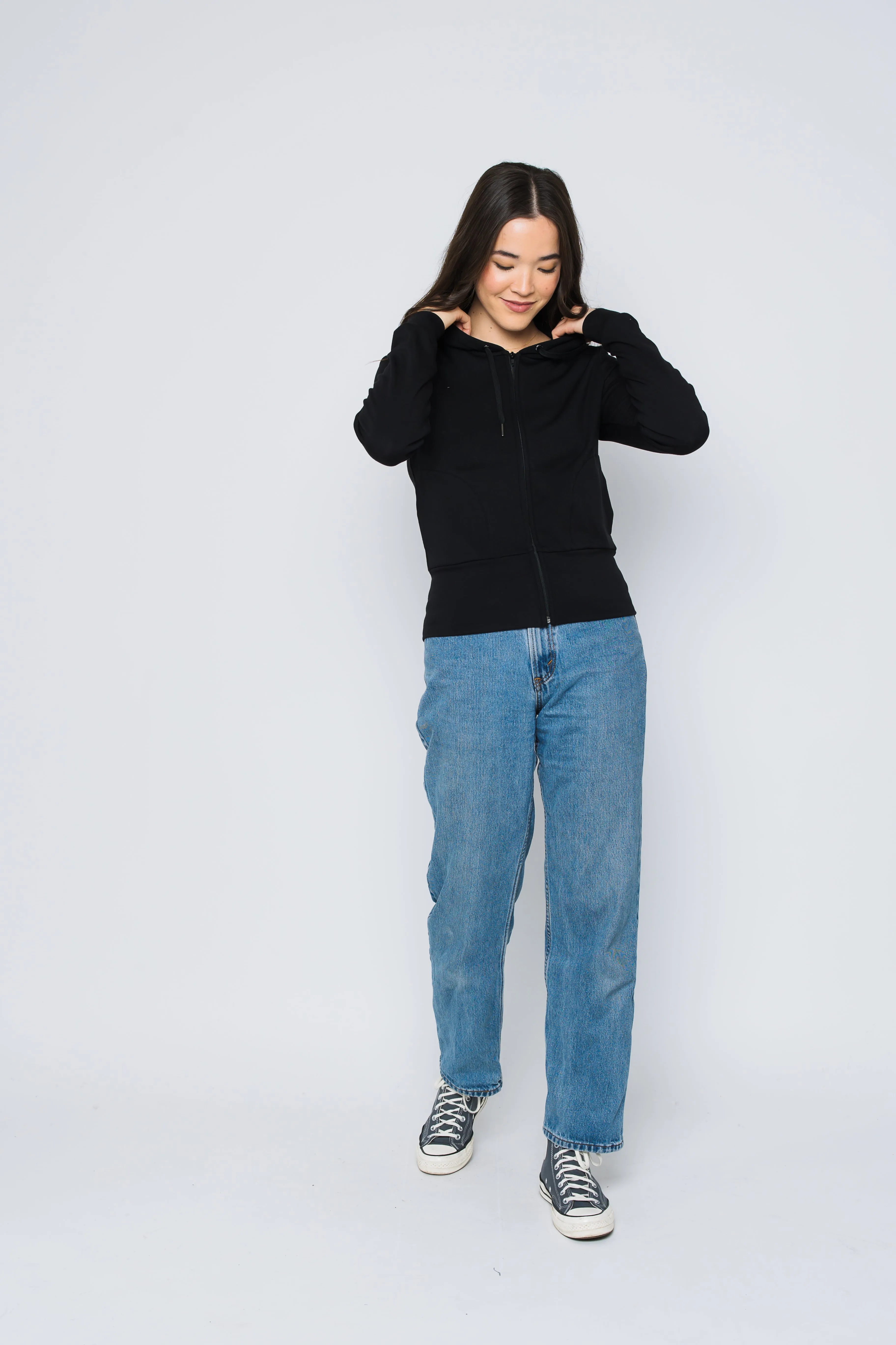 Kelly-Luxe Fleece Zip-Up